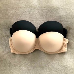 VS PINK: 2 for 1 bra set (straps not included)
